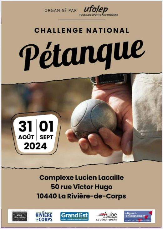 AFFICHE CHALLENGE UFOLEP