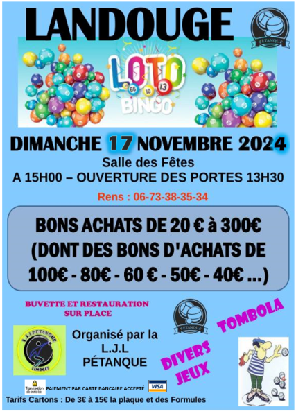 LOTO NOVEMBRE 2024